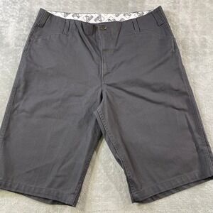 Ben Davis Original Shorts Mens 40 Grey Workwear 13" Relaxed Fit Baggy 491
